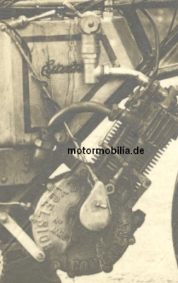 Excelsior GB Motorrad Foto modell MMC 500 1902